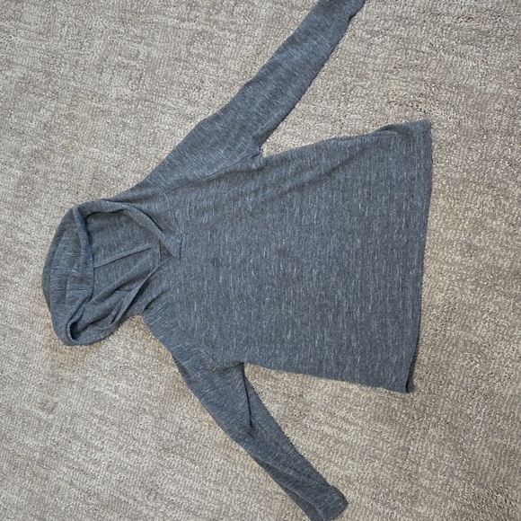 4T Gray Long Sleeve with Hood - Picture 1 of 2